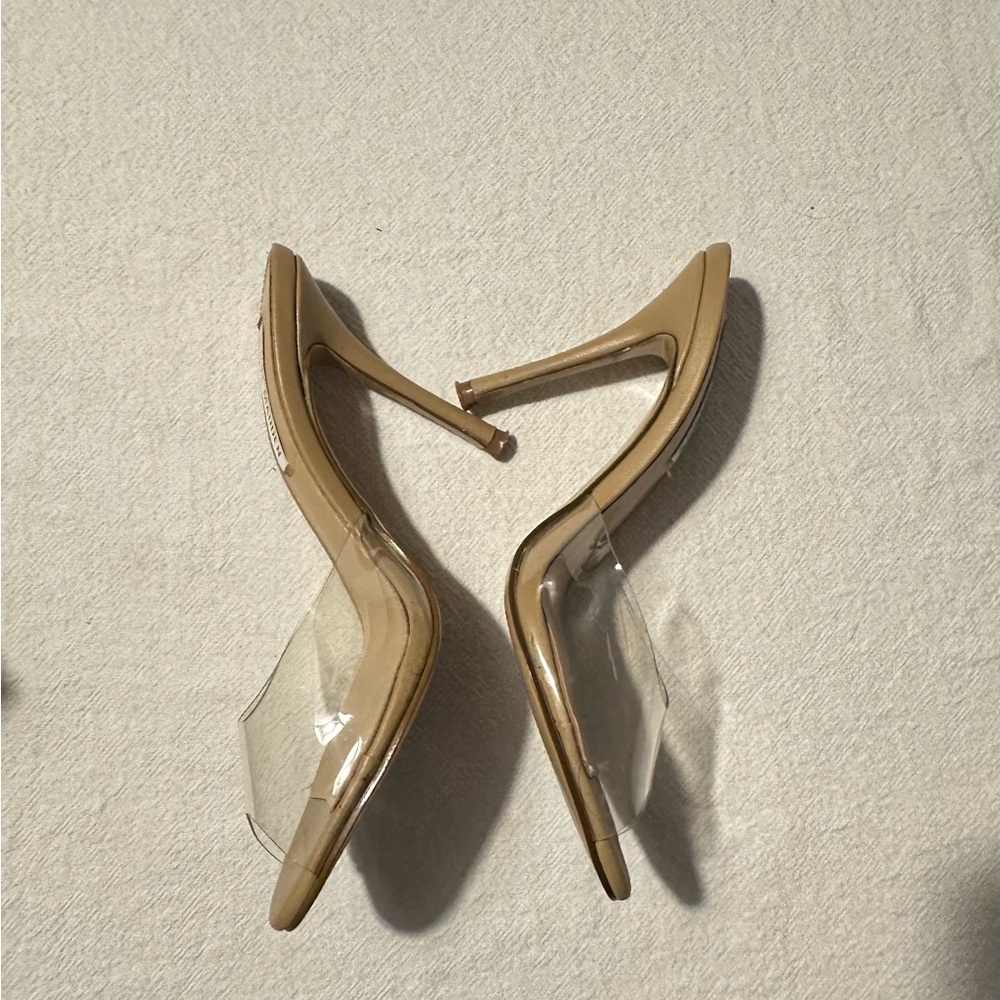 Steve Madden Transparent And Tan Heels - image 6